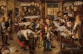 Le bureau du percepteur Pieter Brueghel le Jeune